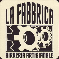 Pivní tácek la-fabbrica-birreria-artigianale-1