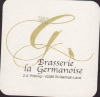 Beer coaster la-germanoise-1