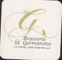 Beer coaster la-germanoise-1-small