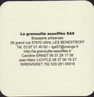 Beer coaster la-grenouille-assoiffee-3-zadek-small