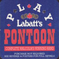 Beer coaster labatt-115