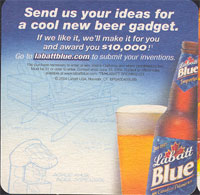 Beer coaster labatt-18-zadek