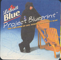 Beer coaster labatt-18