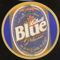 Beer coaster labatt-4-zadek