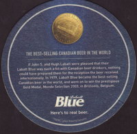 Beer coaster labatt-56-zadek