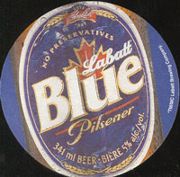 Beer coaster labatt-6-zadek