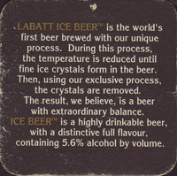 Beer coaster labatt-87-zadek