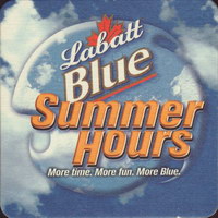 Beer coaster labatt-91