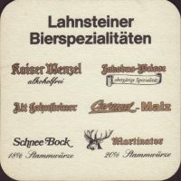 Beer coaster lahnsteiner-3-zadek