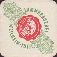 Beer coaster lammbrauerei-weilheim-2