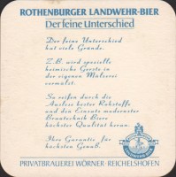 Beer coaster landwehr-brau-1-zadek