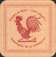 Beer coaster lang-brau-nepomuk-lang-14-zadek-small