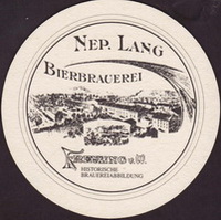 Beer coaster lang-brau-nepomuk-lang-2-zadek-small