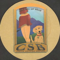 Beer coaster laughing-dog-4