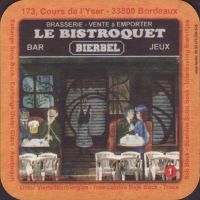 Pivní tácek le-bistroquet-bordeaux-1
