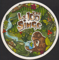 Beer coaster le-centieme-singe-1