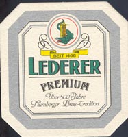 Beer coaster lederer-1