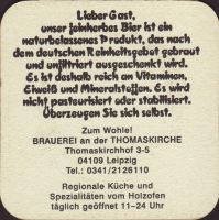 Beer coaster leipziger-brauerei-an-der-thomaskirche-2-zadek-small