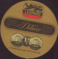 Beer coaster leopard-1