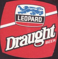 Beer coaster leopard-2