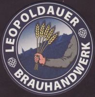 Beer coaster leopoldauer-brauhandwerk-1