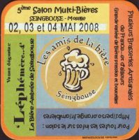 Pivní tácek les-amis-de-la-biere-1