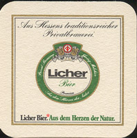 Pivní tácek licher-19