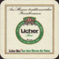 Pivní tácek licher-44
