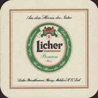 Pivní tácek licher-57