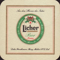 Pivní tácek licher-60