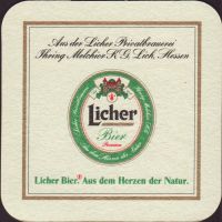 Pivní tácek licher-63