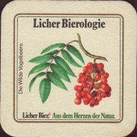 Beer coaster licher-64-zadek