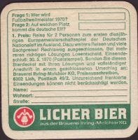 Beer coaster licher-71