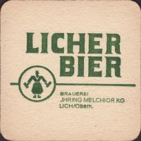 Pivní tácek licher-81