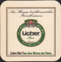 Pivní tácek licher-90