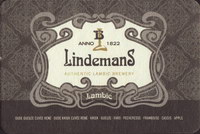 Pivní tácek lindemans-19