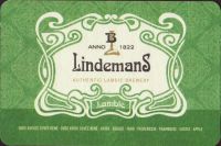 Pivní tácek lindemans-23