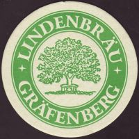 Beer coaster lindenbrau-grafenberg-familie-brehmer-stockum-1