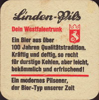 Beer coaster lindenbrauerei-2-zadek