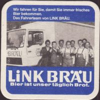 Beer coaster link-brau-17-zadek