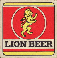 Beer coaster lion-beer-1