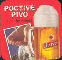 Pivní tácek litovel-14