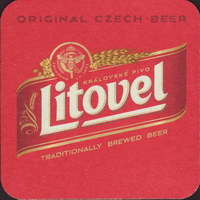 Beer coaster litovel-50