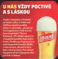 Beer coaster litovel-80-zadek