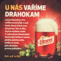 Beer coaster litovel-82-zadek