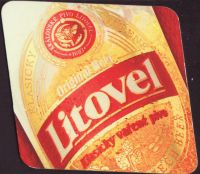 Beer coaster litovel-90