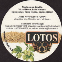 Beer coaster lotos-1-zadek