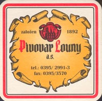 Beer coaster louny-1