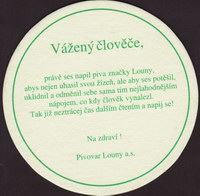 Beer coaster louny-2-zadek