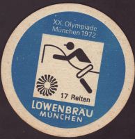 Beer coaster lowenbrau-120-zadek